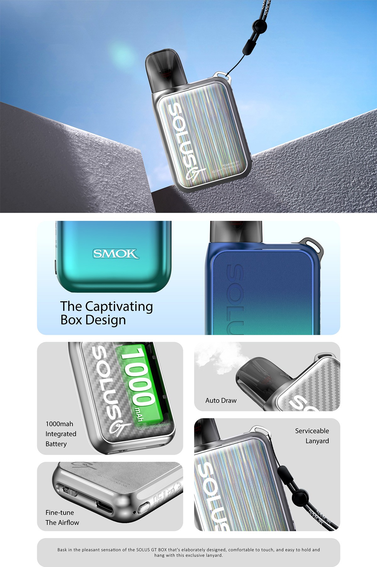 SMOK Solus GT Box Pod Kit UK Sale