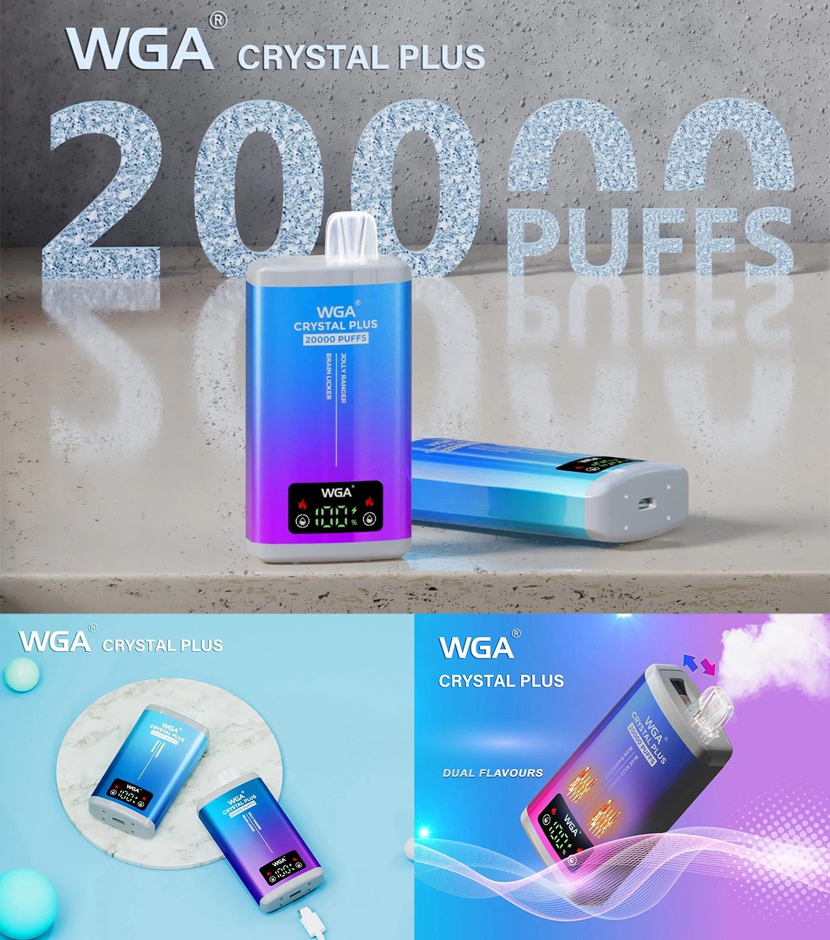 WGA Crystal Plus 20000