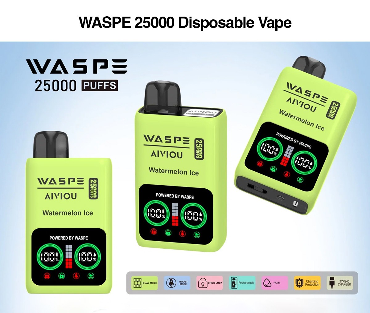 WASPE 25000 Disposable