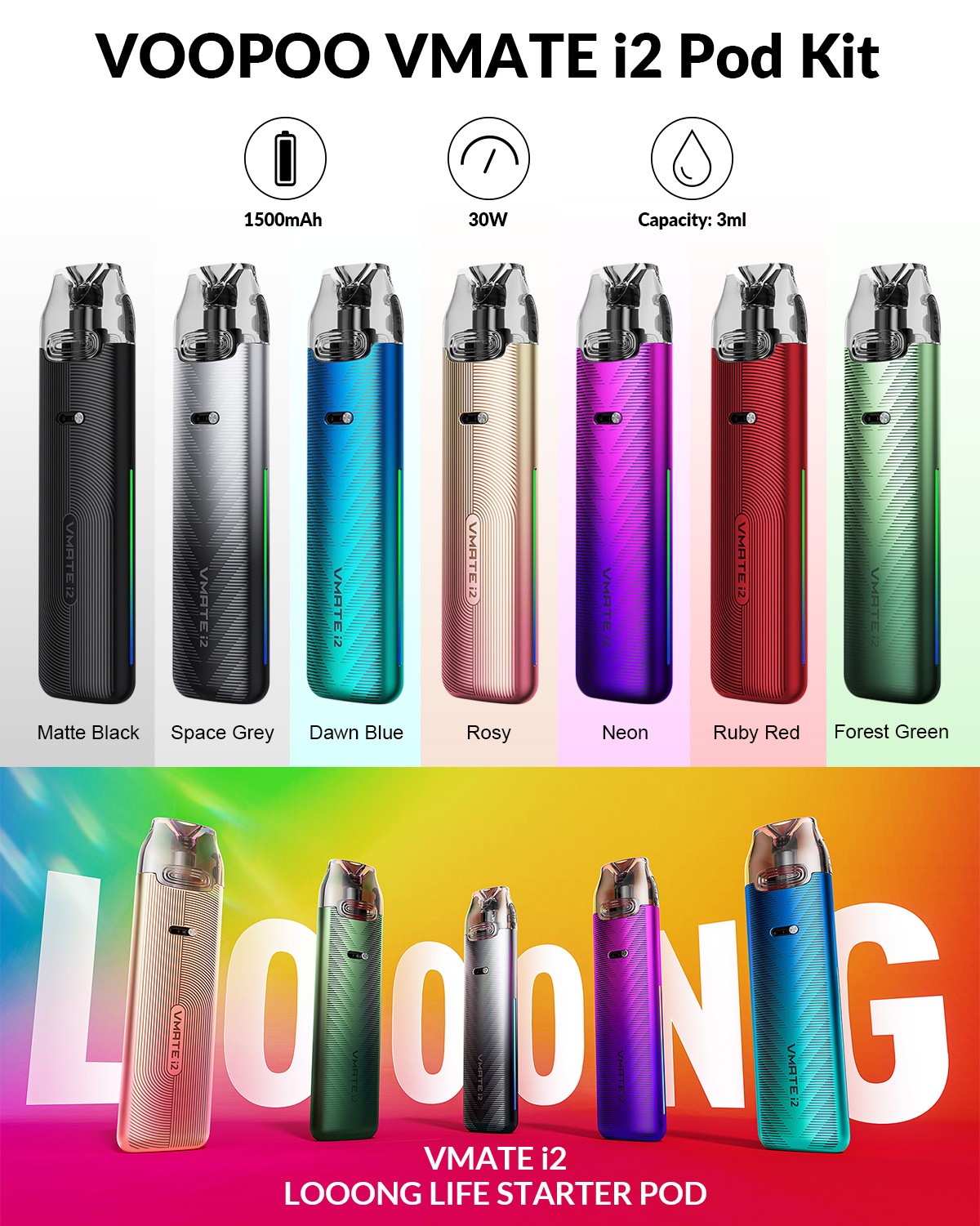 VOOPOO VMATE i2 Pod Kit