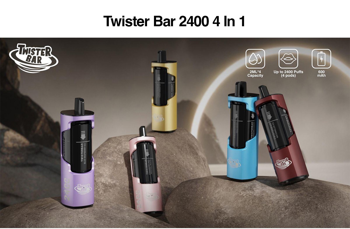 Twister Bar 2400 4 In 1 Disposable