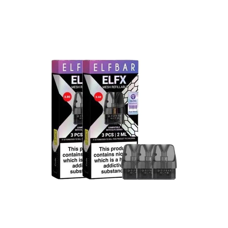 Elf Bar ELFX Replacement Pod Cartridge (3pcs/pack)