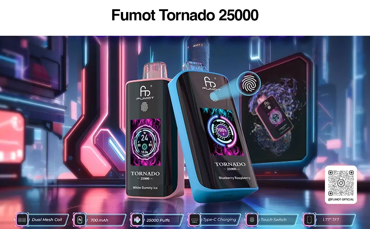 Fumot Tornado 25000 Disposable