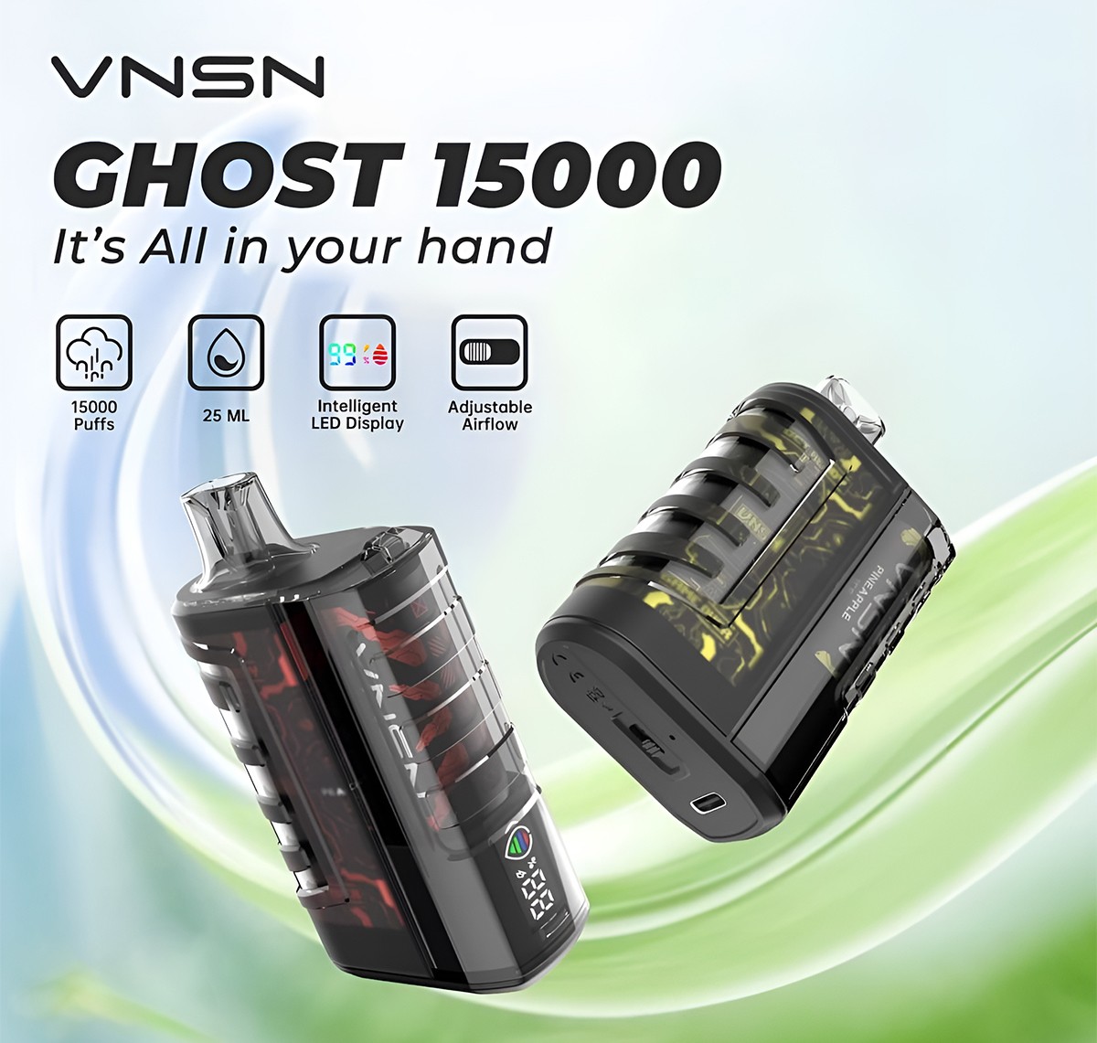 VNSN Ghost 15000 Disposable Vape