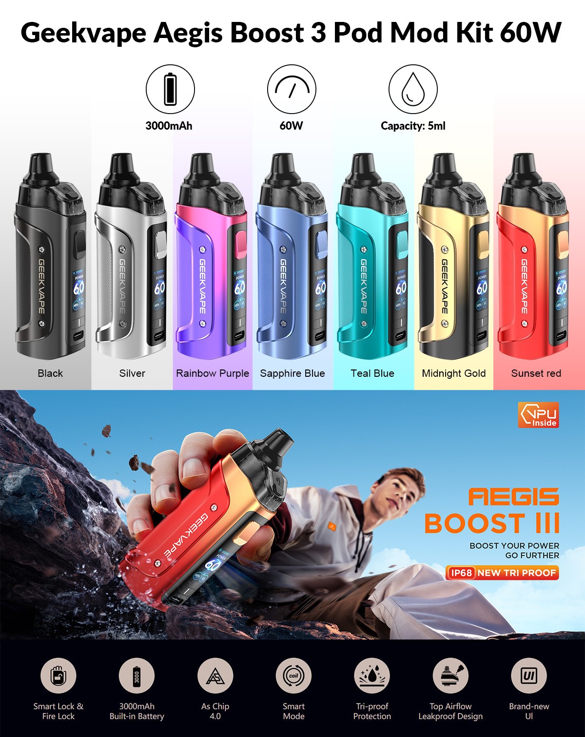 Geekvape Aegis Boost 3