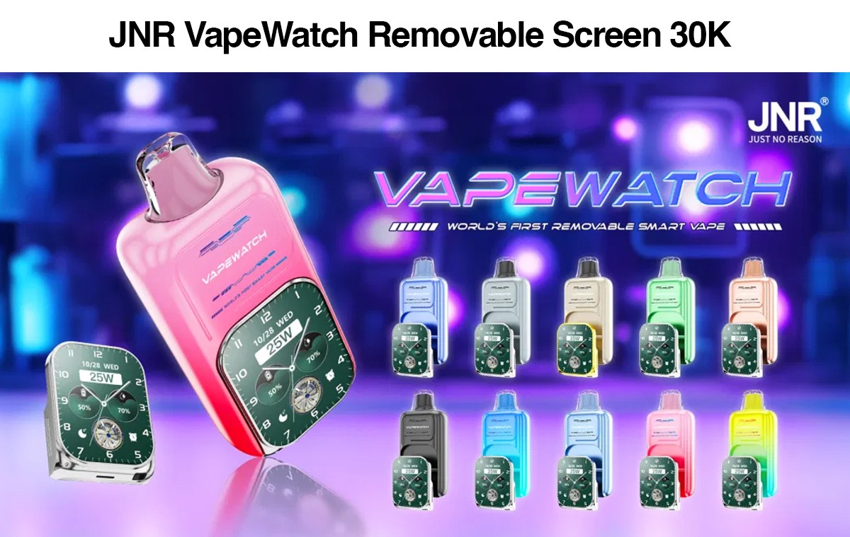 JNR VapeWatch Removable Screen 30K