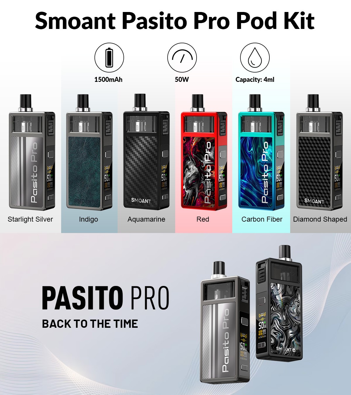 Smoant Pasito Pro Pod Kit