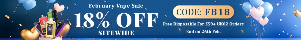 February Vape Sale 18% OFF Sitewide