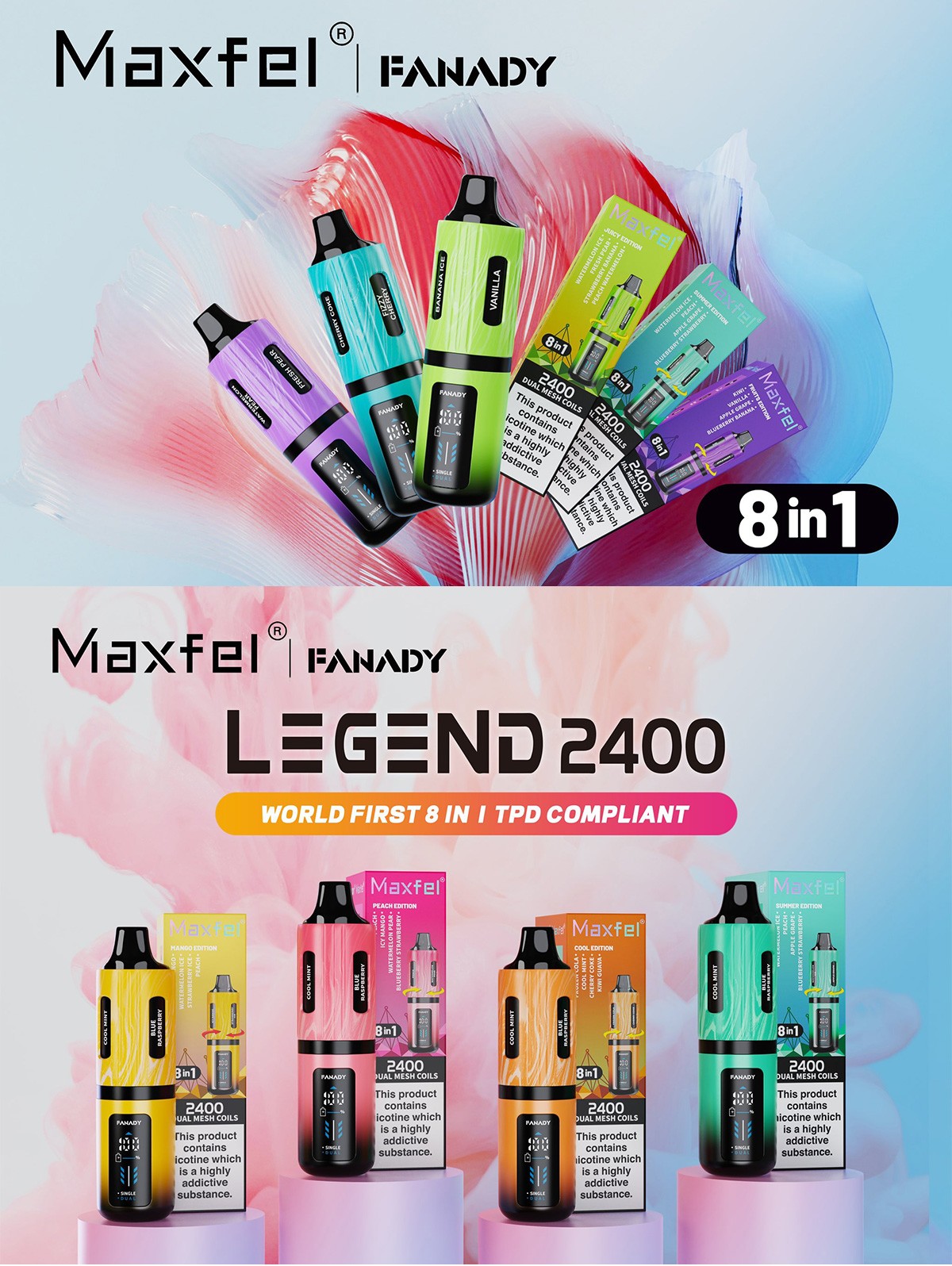 UK Maxfel Fanady Legend 2400