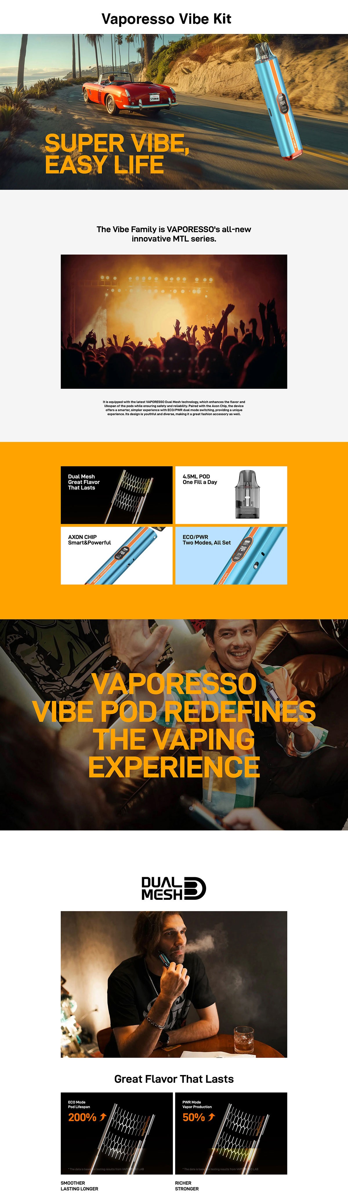 Vaporesso Vibe Pod Kit