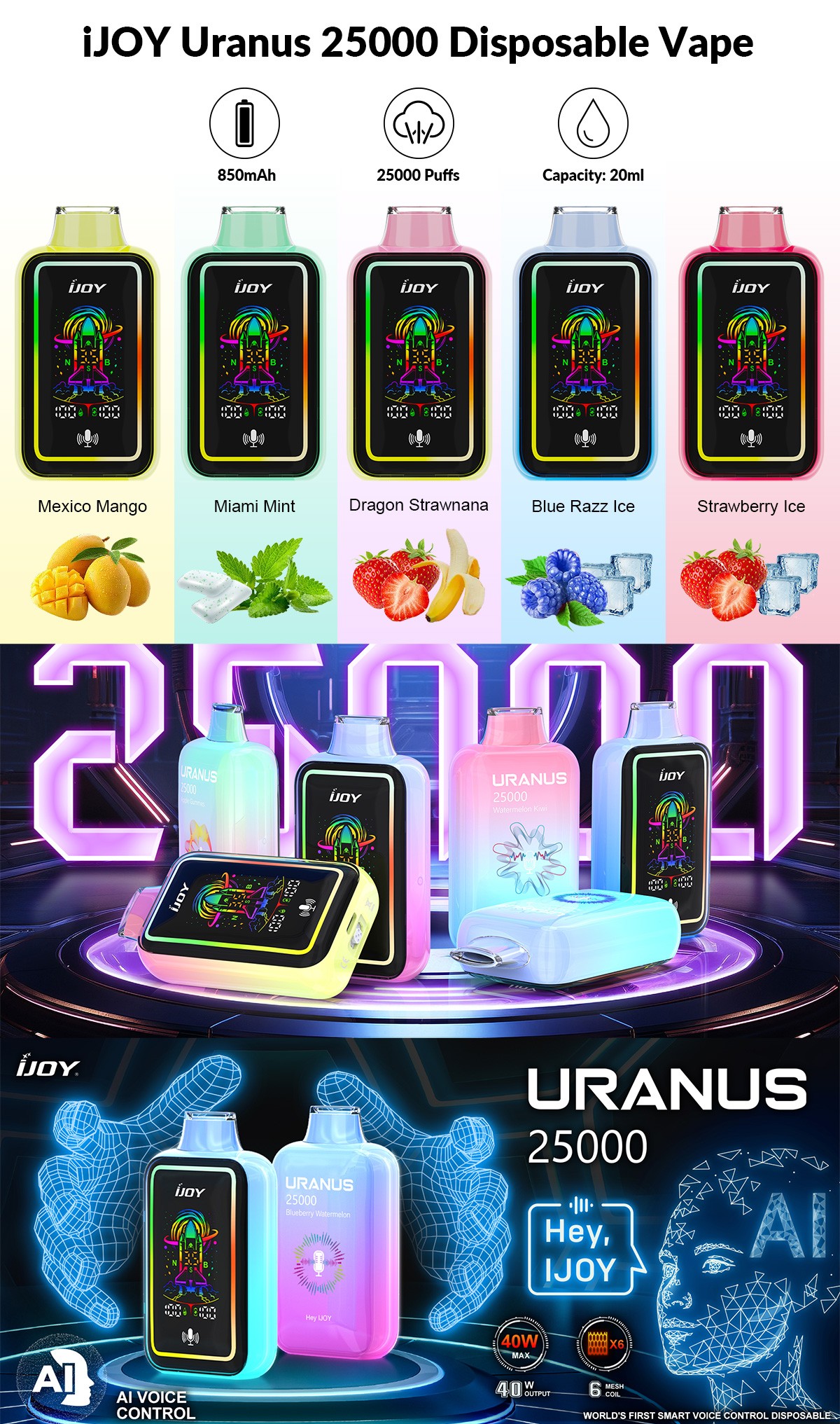 iJOY Uranus 25000