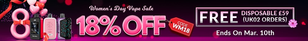 Women's Day Vape Sale