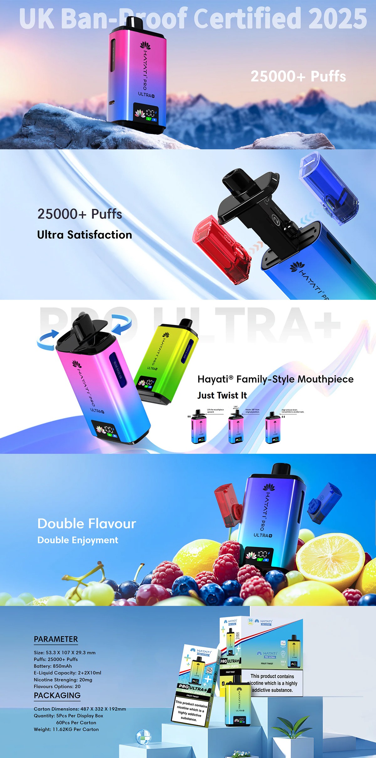 Hayati Pro Ultra Plus 25000
