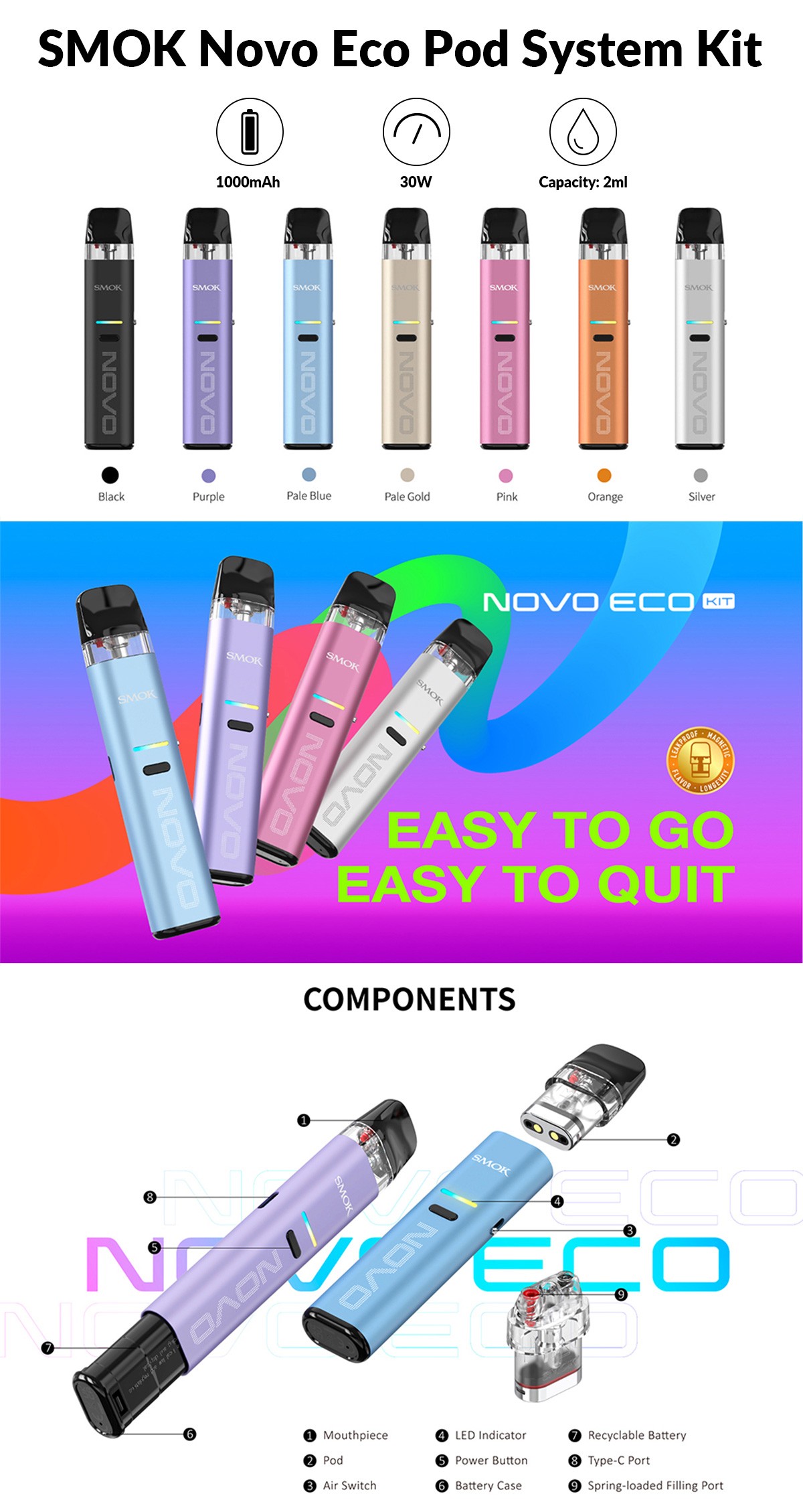 SMOK Novo Eco Pod Kit