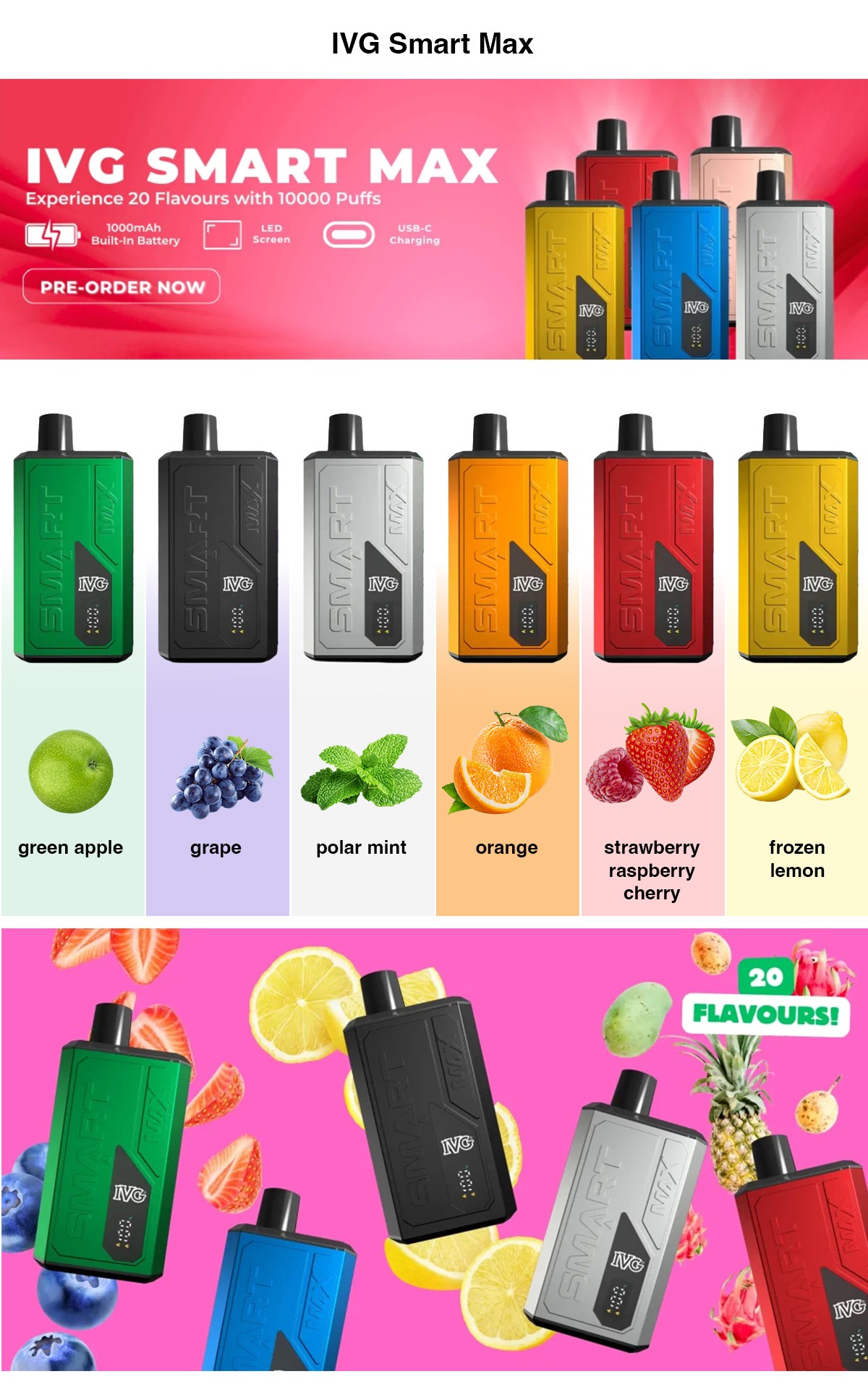 IVG Smart Max Prefilled Pod Kit
