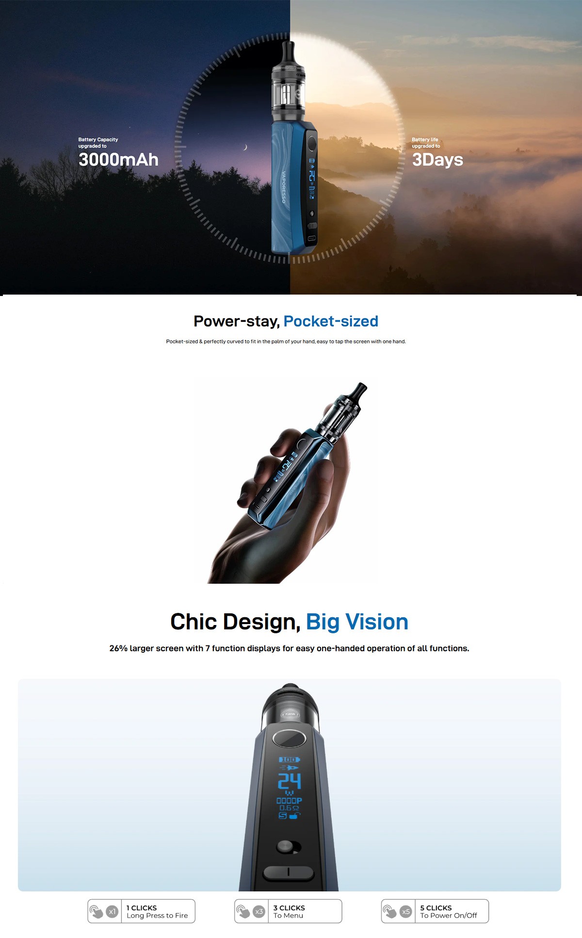 Vaporesso GTX One Pro