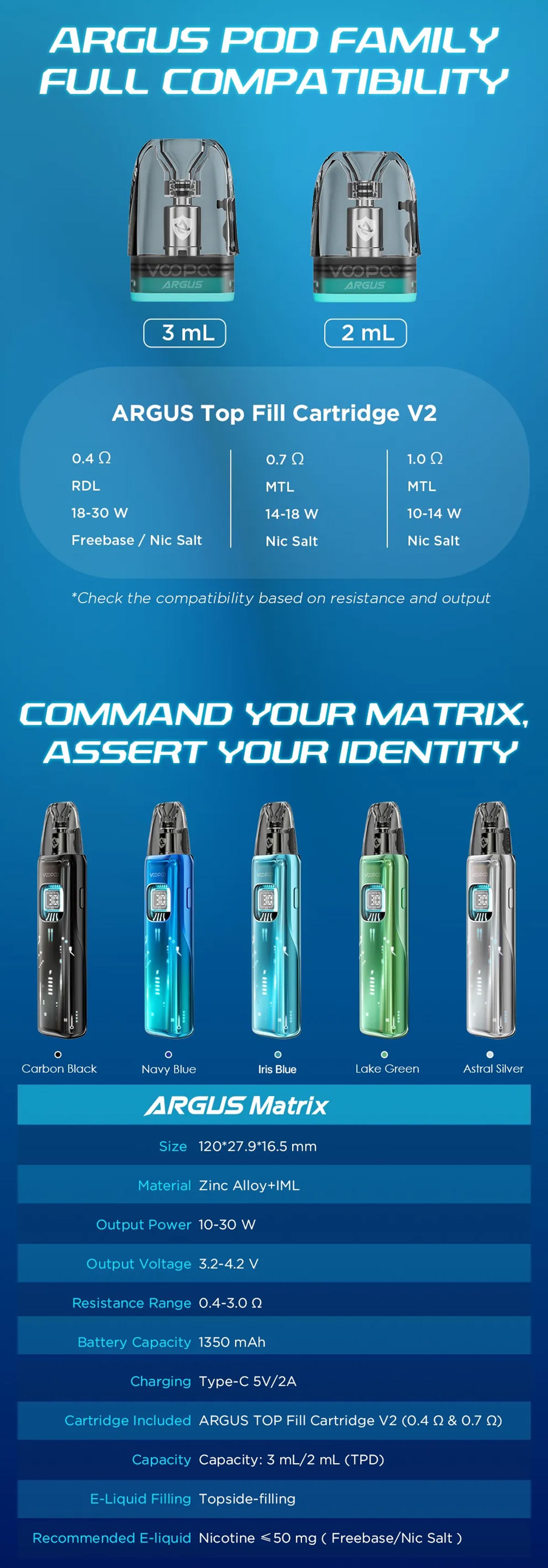 VOOPOO Argus Matrix