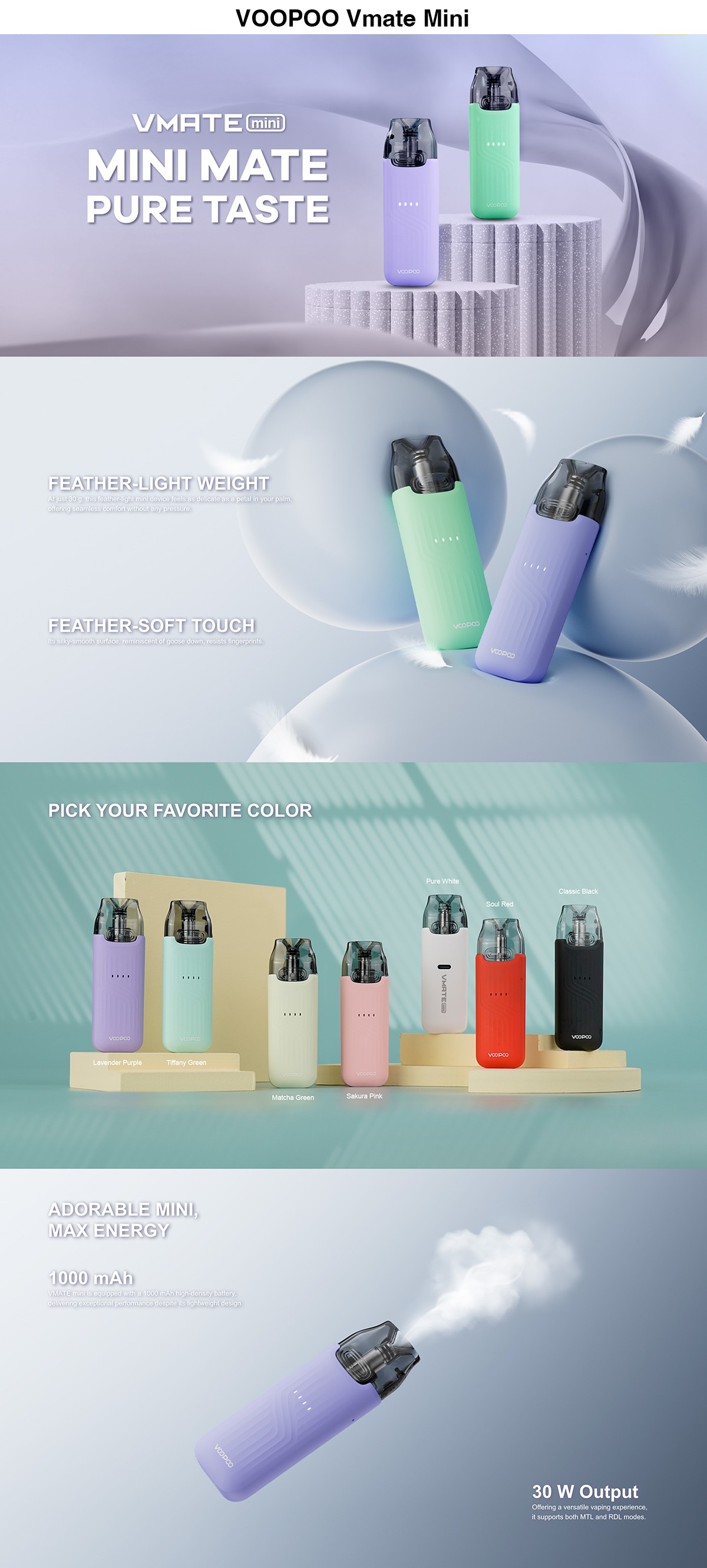 VOOPOO Vmate Mini Pod Kit