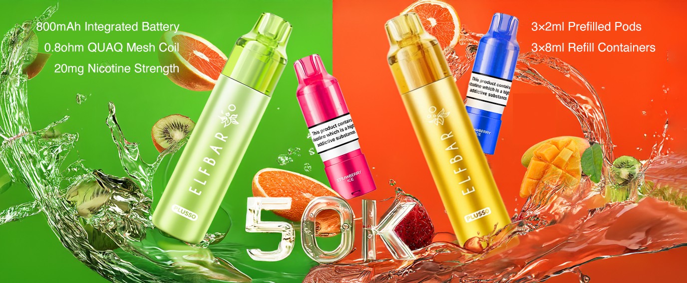 elfbar plus 50 prefilled kit uk