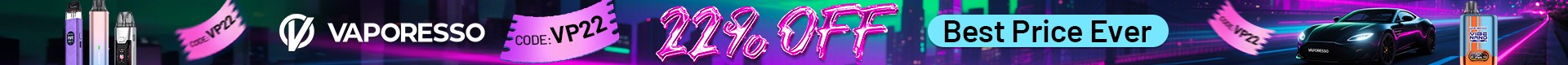 Vaporesso 22% OFF