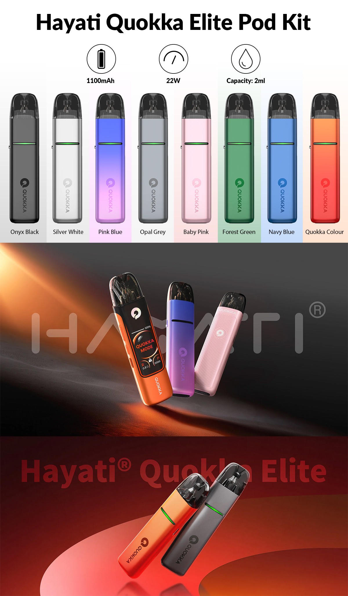 Hayati Quokka Elite Pod Kit