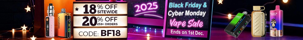 Black Friday & Cyber Monday Vape Sale