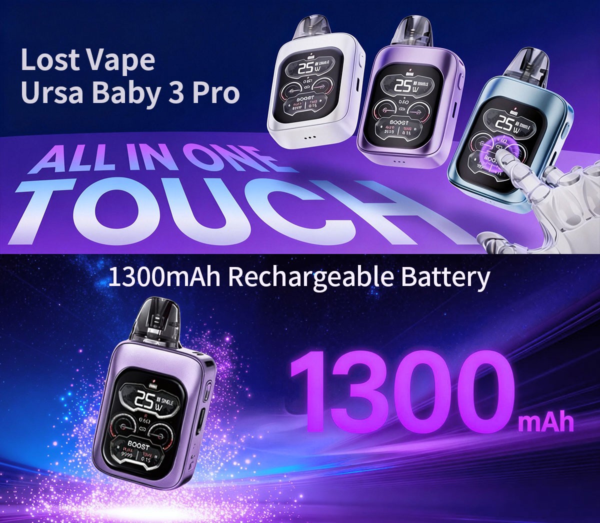 Lost Vape Ursa Baby 3 Pro Pod Kit 35W