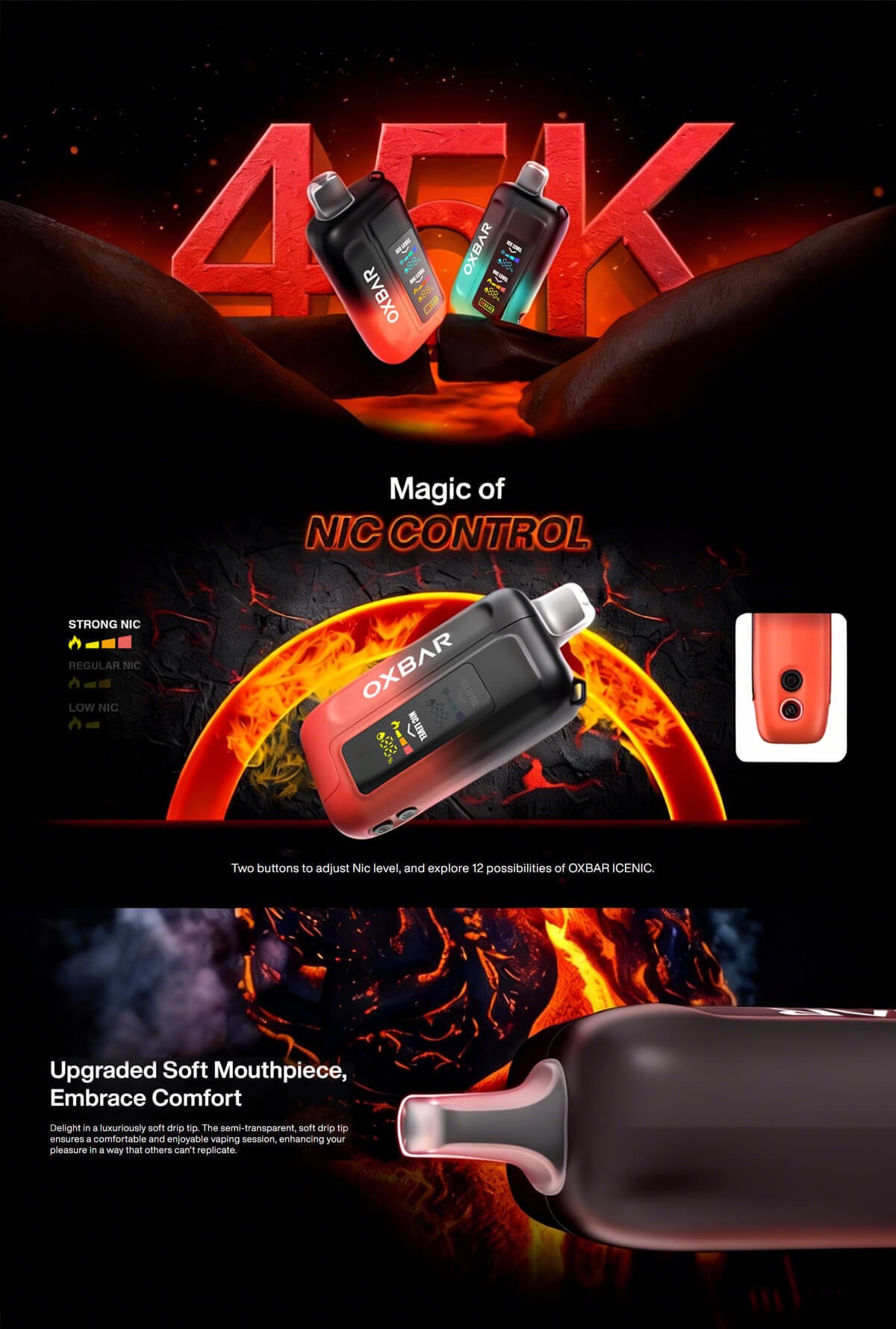 OXBAR Tri-Fusion 45K