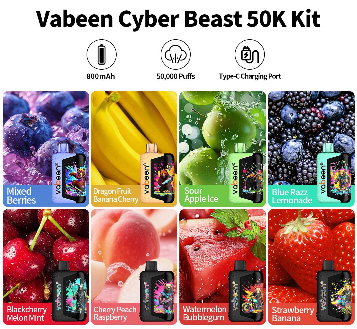 Vabeen Cyber Beast 50K Kit