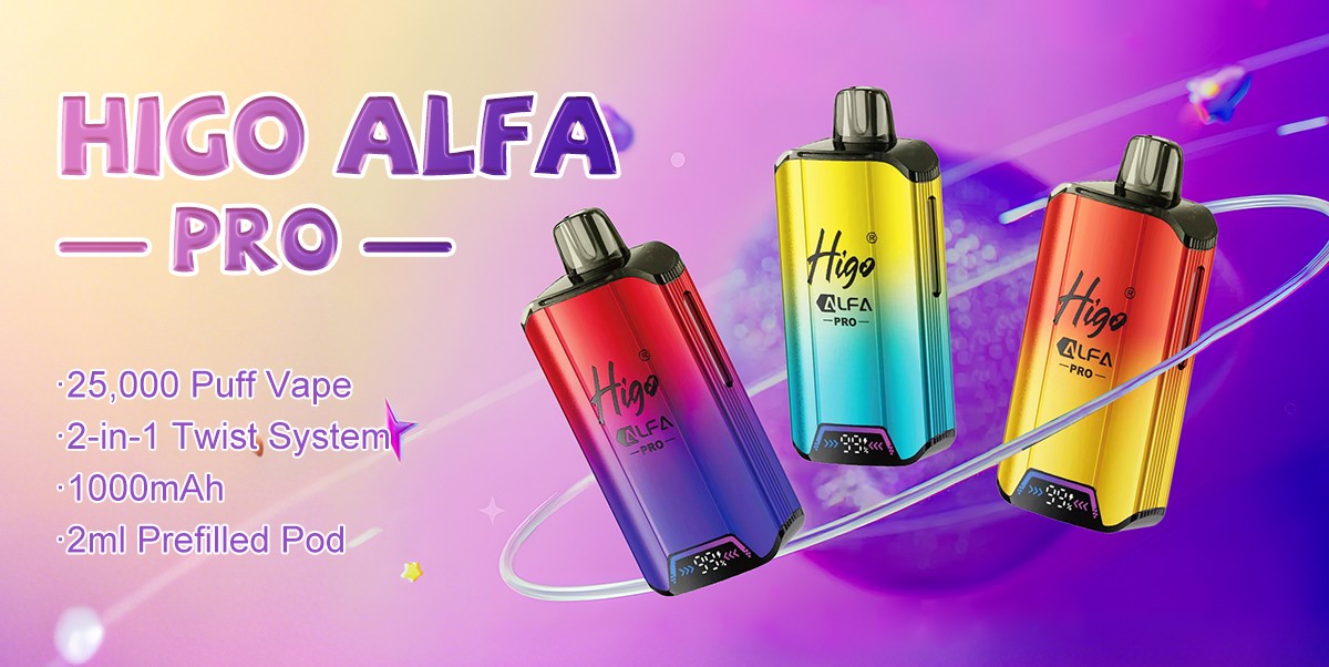 Higo Alfa Pro 25K Prefilled Kit