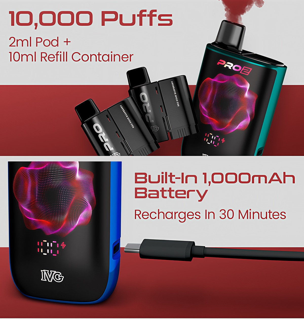 IVG Pro 2 10K Pod Kit