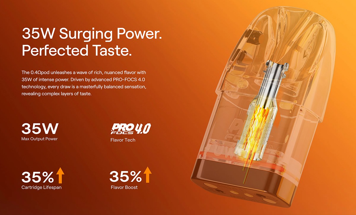 Uwell Caliburn G5 Lite KOKO Pod Kit Power