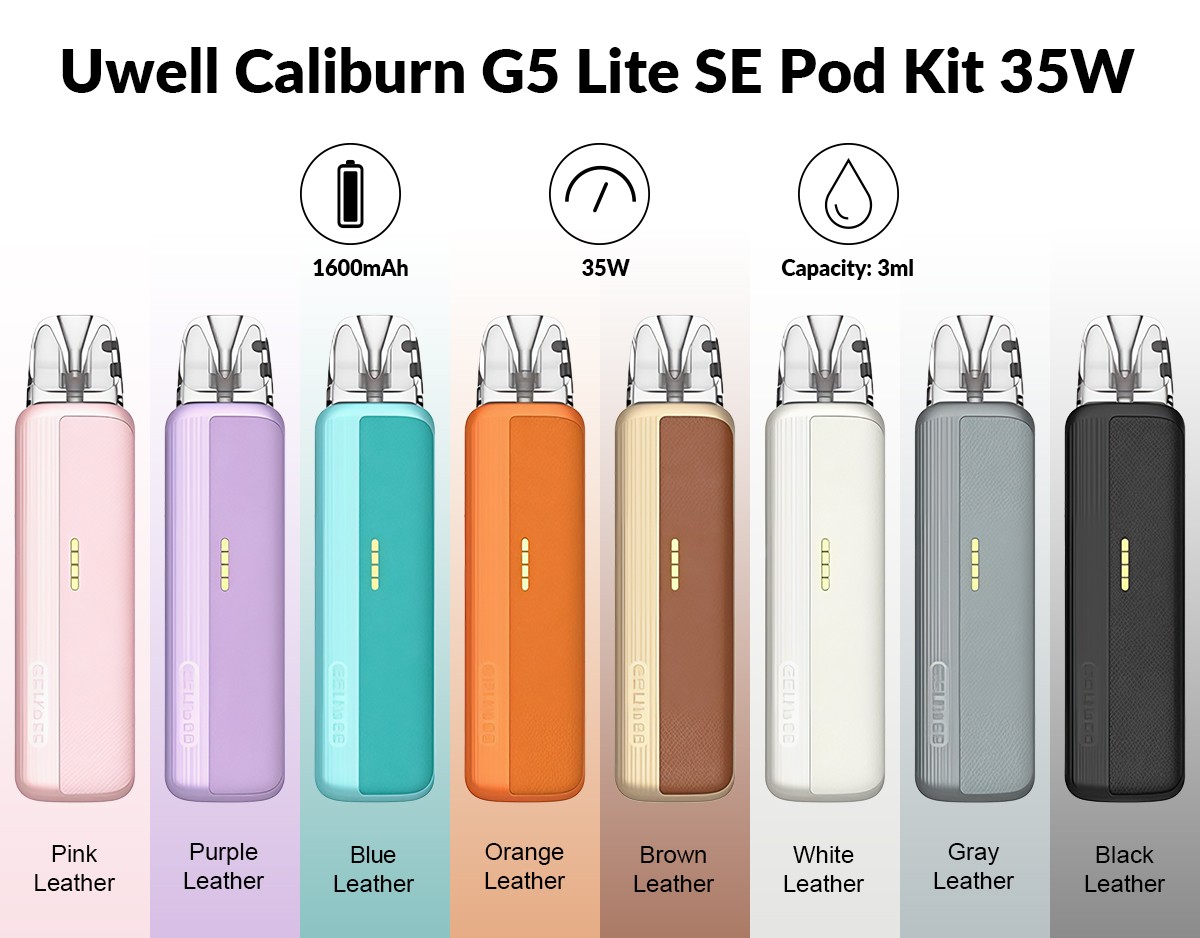 Uwell Caliburn G5 Lite SE Pod Kit All Colors