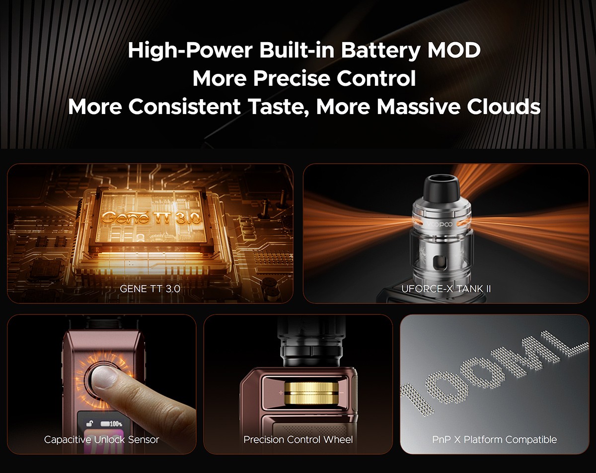 VOOPOO Drag 6 Vape Kit Feature