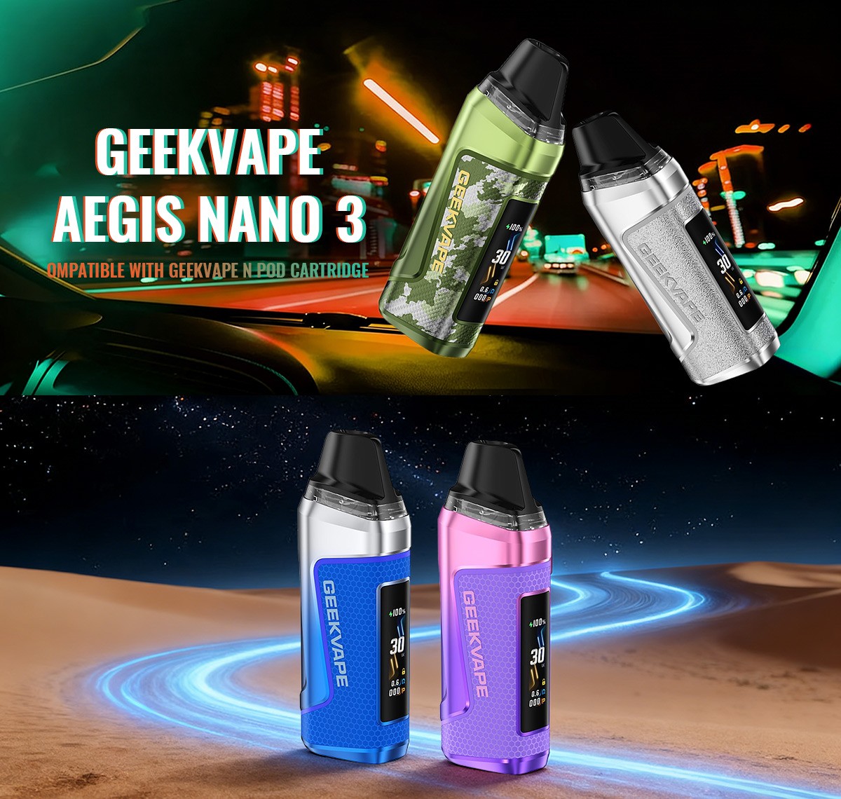 Geekvape Aegis Nano 3 Vape Kit