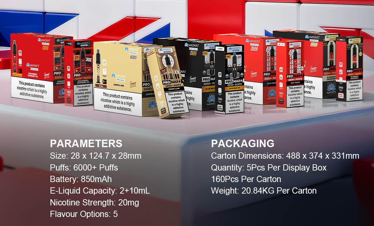 Hayati Pro Max Plus 6000 Kit Features