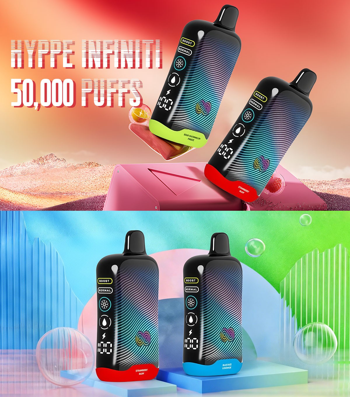 Hyppe Infiniti 50K Vape Kit Hyppe Infiniti 50K Vape Kit