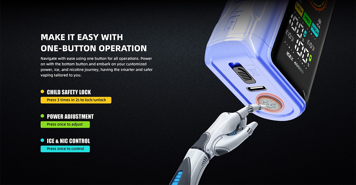 Maskking ICEX 40K Reusable Vape