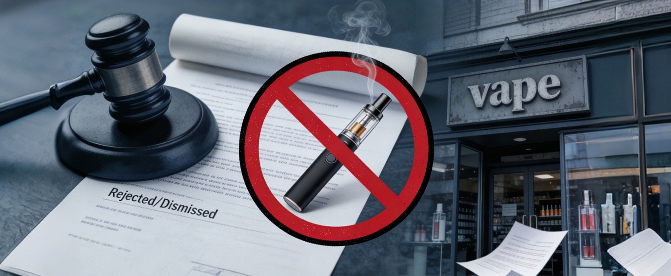 state authorites reject vape shops legal challenge