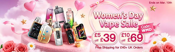 Women's Day Vape Sale