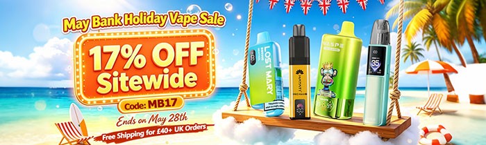 May Bank Holiday Vape Sale