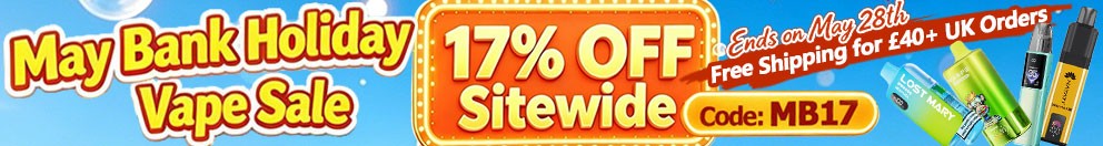May Bank Holiday Vape Sale