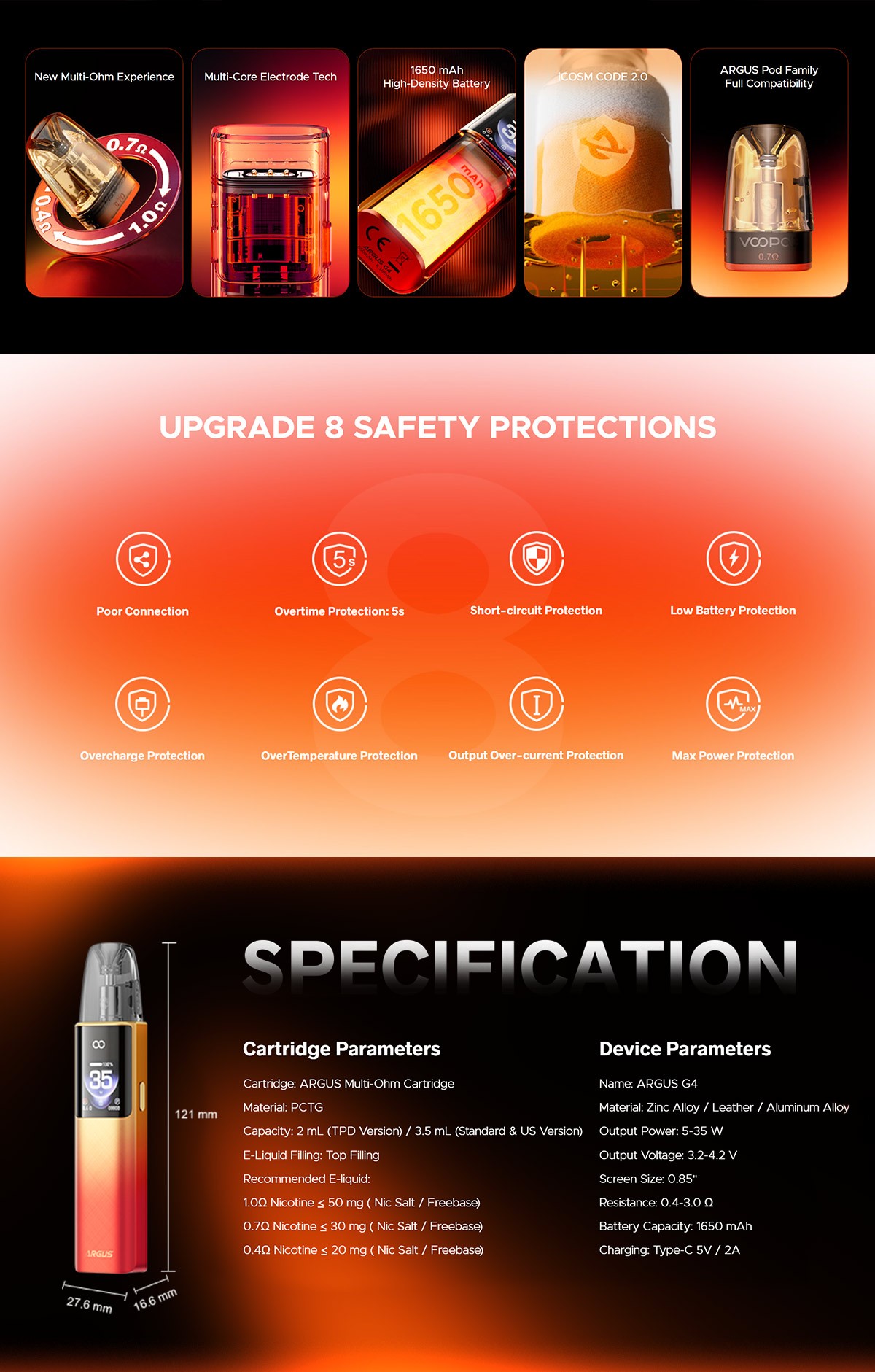 VOOPOO Argus G4 Kit VOOPOO Argus G4 Kit