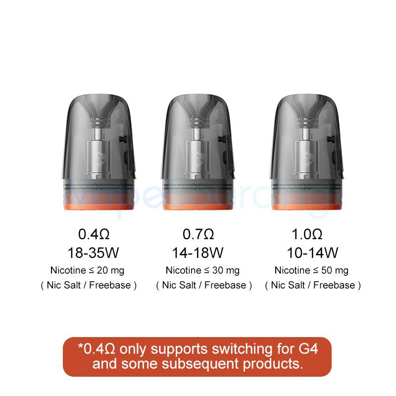 VOOPOO Argus Multi Ohm Pod Cartridge (3pcs/pack)