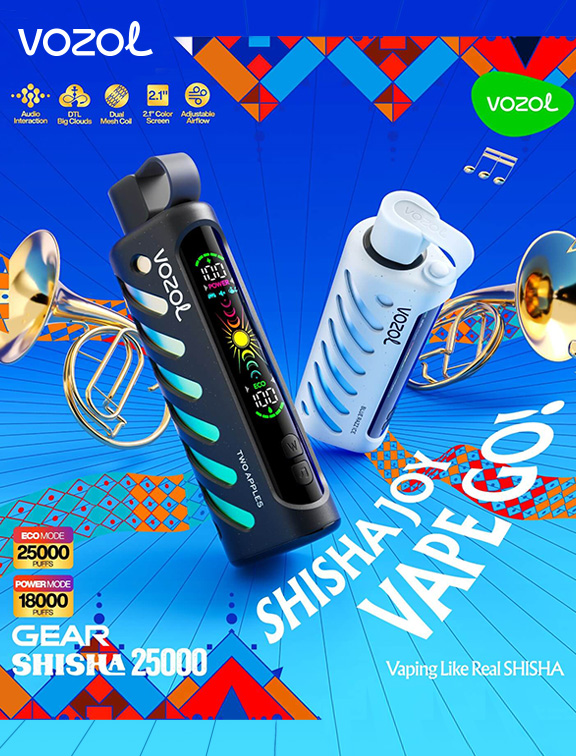 Vozol Gear Shisha 25000 Disposable Vape