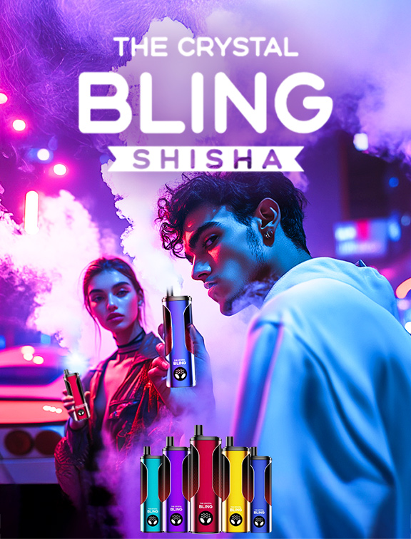 The Crystal Bling Shisha 25000 Disposable Vape (5pcs/pack)