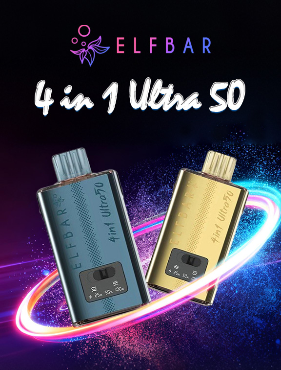 Elf Bar 4 in 1 Ultra 50 Prefilled Pod Kit