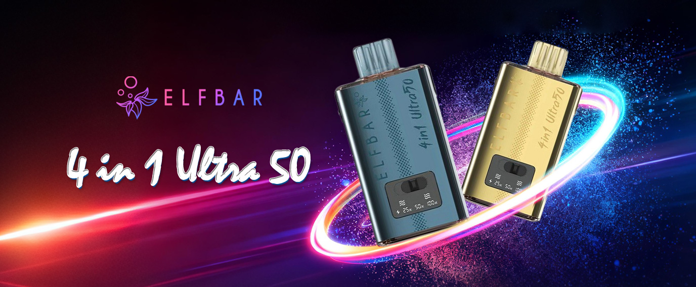Elf Bar 4 in 1 Ultra 50 Prefilled Pod Kit