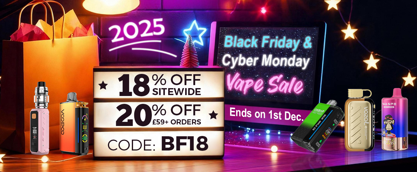 Black Friday & Cyber Monday Vape Sale