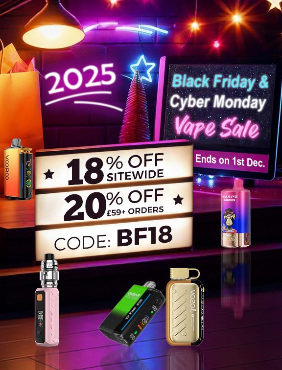Black Friday & Cyber Monday Vape Sale